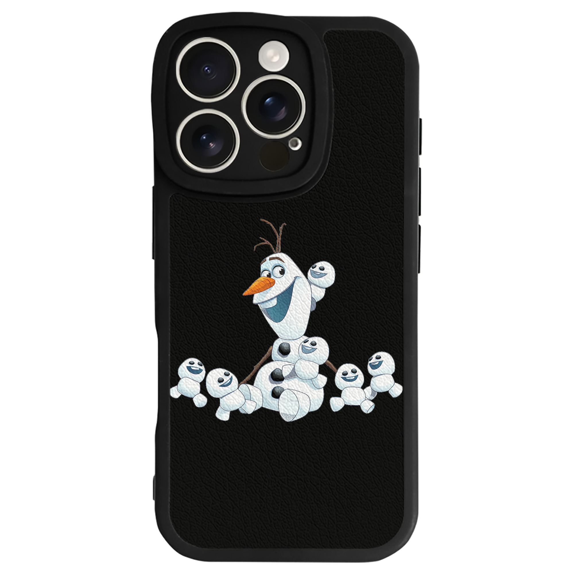 （画像用） アナと雪の女王 アンナ エルサ Frozen Anna Elsa 【iPhone 16シリーズ対応】シリコンスマホケース（レザー調） 材質：シリコン